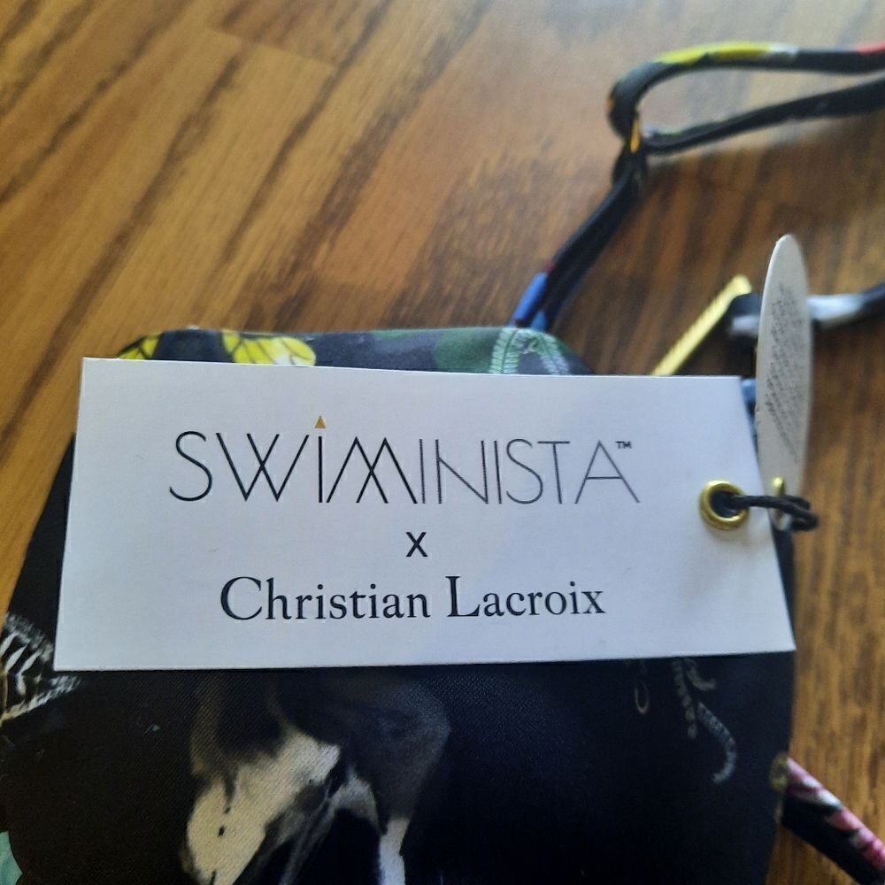 CHRISTIAN LACROIX X SWIMINISTA Swim Top SEASIDE SOIREE - Picture 3 of 9
